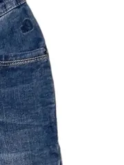 Vorschaubild 3 von Jeans Mädchen Gr. 128 Regular Fit Blau Baumwolle