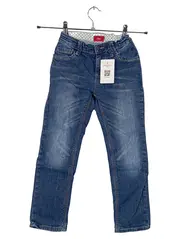 Vorschaubild 1 von Jeans Mädchen Gr. 128 Regular Fit Blau Baumwolle