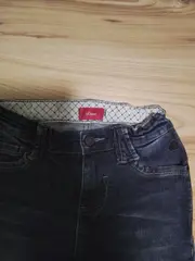 Vorschaubild 5 von Jeans Mädchen Gr. 128 Regular Fit Blau Baumwolle