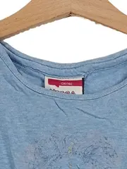 Vorschaubild 2 von Mädchen T-Shirt Gr. 134-140 Blau Löwen-Print Kurzarm