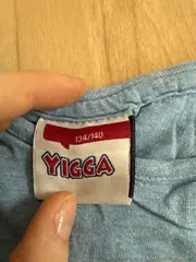 Vorschaubild 3 von Mädchen T-Shirt Gr. 134-140 Blau Löwen-Print Kurzarm