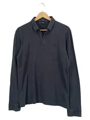 Vorschaubild 1 von Herren Langarm Poloshirt Gr. M/38 Grau Pima Cotton