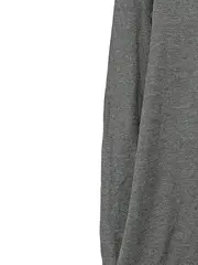 Vorschaubild 3 von Damen Strickkleid Langarm Grau Gr. 42/XL Casual Baumwolle