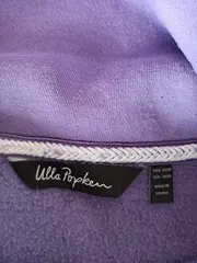 Vorschaubild 4 von Damen Sweatshirt Rollkragen Lila Gr. 54/56 Oversized