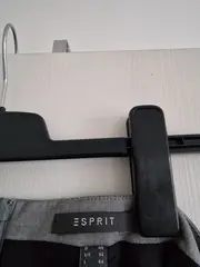 Vorschaubild 4 von Damen A-Linienrock Grau Gr. 40 Business Wolle Viskose Midi