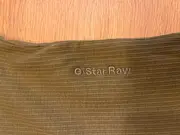 Vorschaubild 5 von Langarmshirt Herren Baumwolle Rippstrick Logo Oliv Gr. 54/XXL