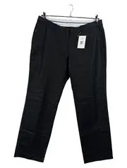 Vorschaubild 1 von Damen Stoffhose Schwarz Gr. 42 Business Baumwolle Elegant