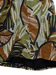 Vorschaubild 3 von Bohemian Top Damen Leinen Blumen Cut-Outs Mehrfarbig Gr. S