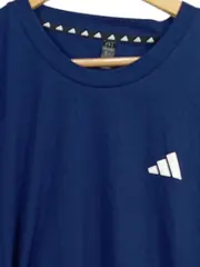 Vorschaubild 2 von Herren Sport T-Shirt Blau Gr. XL Logo-Print Kurzarm