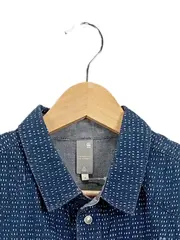 Vorschaubild 3 von Herren Freizeithemd Langarm Blau Gr. M Baumwolle Denim