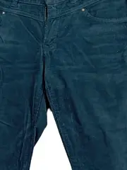 Vorschaubild 5 von Cordhose Damen Gr. 36/30 Petrol Slim Fit Cord