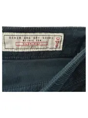 Vorschaubild 2 von Cordhose Damen Gr. 36/30 Petrol Slim Fit Cord