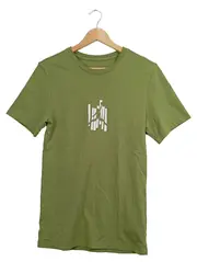 Vorschaubild 1 von Jordan T-Shirt Herren Gr. XS Oliv Logo-Print Streetwear Baumwolle