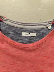 Vorschaubild 6 von Herren T-Shirt Kurzarm Baumwolle Meliert Rosa Gr. S