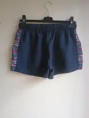 Vorschaubild 4 von Damen Badeshorts Gr. 36-38 Blau Ethno Kordelzug