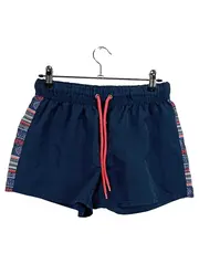 Vorschaubild 1 von Damen Badeshorts Gr. 36-38 Blau Ethno Kordelzug