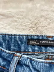 Vorschaubild 4 von Trafaluc Damen Jeans Tapered Fit Gr. 36 W28 Blau Denim