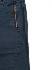 Vorschaubild 3 von EDC Damen Stoffhose Baumwolle Stretch Freizeit Hose Blau Gr. 38 W29