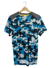 Vorschaubild 1 von Herren T-Shirt Camouflage Sport Kurzarm Blau Gr. M 50