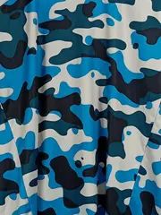 Vorschaubild 3 von Herren T-Shirt Camouflage Sport Kurzarm Blau Gr. M 50