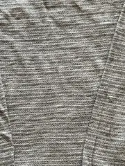 Vorschaubild 5 von Damen Langarmshirt Gr. 36/S Grau Gestreift 100% Baumwolle Basic