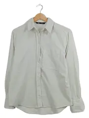 Vorschaubild 1 von Hemdbluse Damen XS Beige Cord Langarm Casual Bluse Hemd