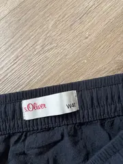 Vorschaubild 2 von Damen Stoffhose W40 Blau Viskose Casual Freizeithose