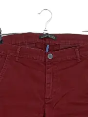 Vorschaubild 3 von MAN Herren Chino Stoffhose Bordeaux Rot Gr. 48/W31 Slim Fit