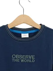 Vorschaubild 4 von Jungen Sweatshirt Pullover Gr. 128x134 Blau Observe The World Casual