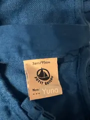 Vorschaubild 3 von Mädchen Freizeitkleid Gr. 95/98 Blau Leinen Casual
