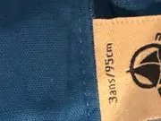 Vorschaubild 4 von Mädchen Freizeitkleid Gr. 95/98 Blau Leinen Casual