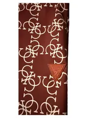 Vorschaubild 5 von Damen Leggings Allover-Logo-Print Bordeaux Rot XS Sportlich