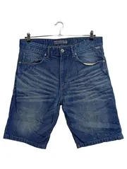 Vorschaubild 1 von Denim MFG. Co. Jeans Shorts Herren Blau Baumwolle W34 L27