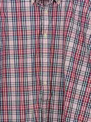 Vorschaubild 5 von Herren Freizeithemd Kariert Gr. XL Baumwolle Rosa Blau