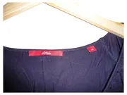 Vorschaubild 6 von Damen Pullover Langarm Viskose Blau Gr. 46 Casual Uni Raffungen