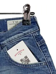 Vorschaubild 3 von Jeans Shorts Damen W25 Blau Denim Kurze Hose Bermuda