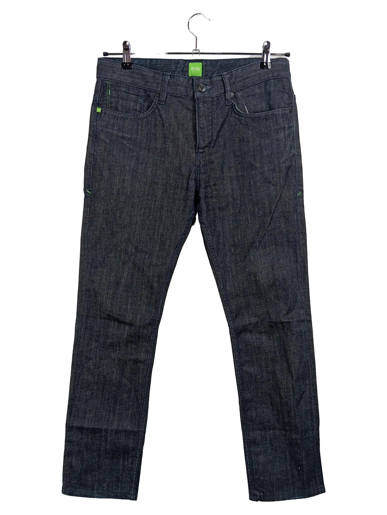 HUGO BOSS Herren Jeans Regular Fit Baumwolle Blau W31 L29