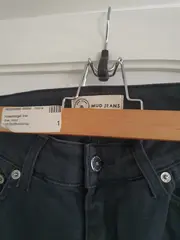 Vorschaubild 4 von Damen Bootcut Jeans Schwarz W25/L32 Nachhaltig Bio