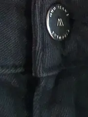 Vorschaubild 2 von Damen Bootcut Jeans Schwarz W25/L32 Nachhaltig Bio