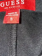 Vorschaubild 5 von Damen Sport Leggings Schwarz Logo Print Gr. S 36 Fitness