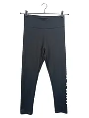 Vorschaubild 1 von Damen Sport Leggings Schwarz Logo Print Gr. S 36 Fitness