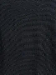 Vorschaubild 4 von Pullover Damen Strickpullover Gr. 38 M Schwarz Basic Logo Casual