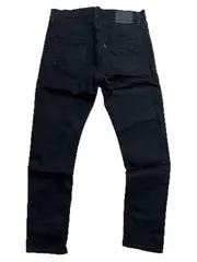 Vorschaubild 6 von Premium Herren Jeans Regular Fit Schwarz W30 L30 Denim