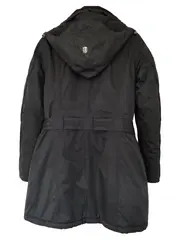 Vorschaubild 2 von Damen Winterjacke Parka Gr. S schwarz Fellkragen Kapuze