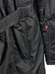 Vorschaubild 5 von Damen Winterjacke Parka Gr. S schwarz Fellkragen Kapuze