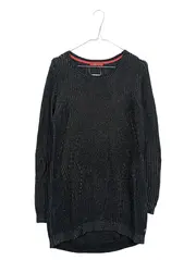 Vorschaubild 1 von Damen Pullover Schwarz Glitzer Gr. M Strickpullover