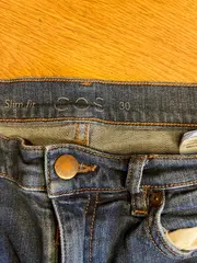 Vorschaubild 4 von Jeans Herren Slim Fit W30 L32 Blau Skinny Denim Stretch