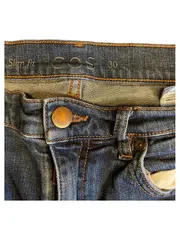 Vorschaubild 3 von Jeans Herren Slim Fit W30 L32 Blau Skinny Denim Stretch