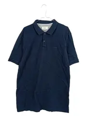 Vorschaubild 1 von Poloshirt Herren Blau Kurzarm Basic Baumwolle Gr. XL