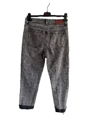 Vorschaubild 2 von Emily Damen Jeans Regular Fit Grau W29/L32 Acid Wash Denim